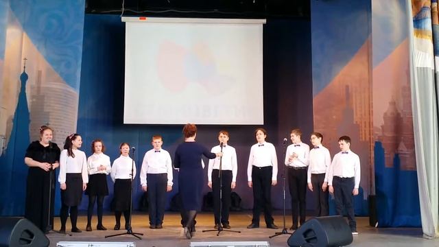 Песня "У моей России". Ансамбль "Музыкальный калейдоскоп" . 2018 год смотреть онлайн
