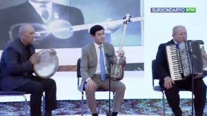 Абдураим Турсунов .  Ортик Отажонов  курсатувида.