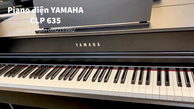 Đàn piano điện Yamaha CLP 635 смотреть онлайн