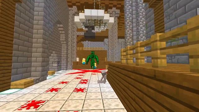 SURVIVAL MEGA MAZE with 100 NEXTBOTS in MINECRAFT animation OBUNGA NEXTBOT gameplay coffin meme смотреть онлайн