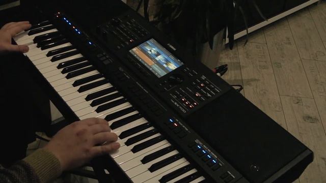 Алёна Апина Лёха (Кавер на синтезаторе Yamaha psr-SX700) смотреть онлайн