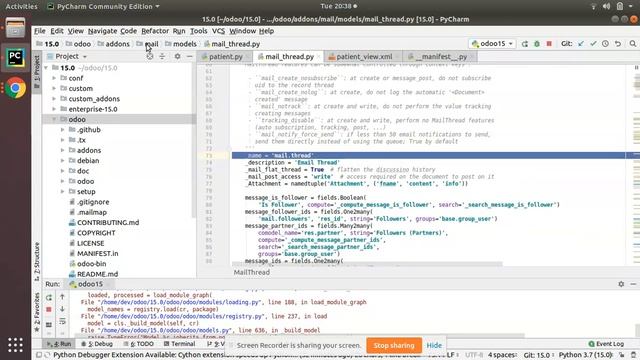 17. How To Add Chatter To Form View In Odoo || Add Chatter In Odoo смотреть онлайн