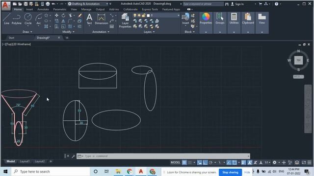 How To Use Ellipse Command In AutoCAD 2022 In Hindi | A Complete Tutorial By Shahrukh Sir смотреть онлайн