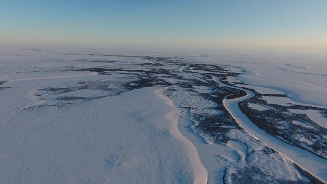 Охота и рыбалка на Чукотке. Река Великая(часть ее) зимой. смотреть онлайн