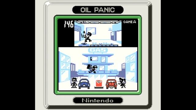 Game & Watch Oil Panic (MAME vs. Gallery 1 vs. Collection) смотреть онлайн