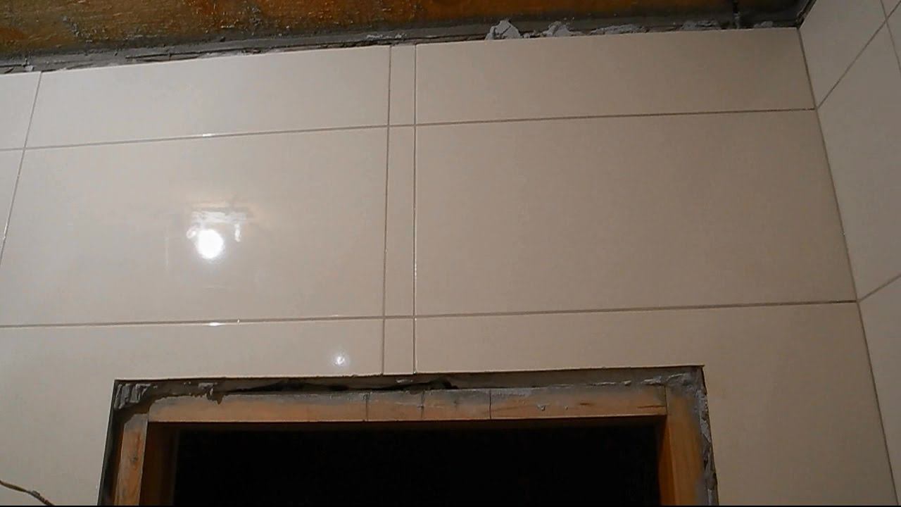 Простой способ укладки плитки вокруг дверей ч.2 смотреть онлайн