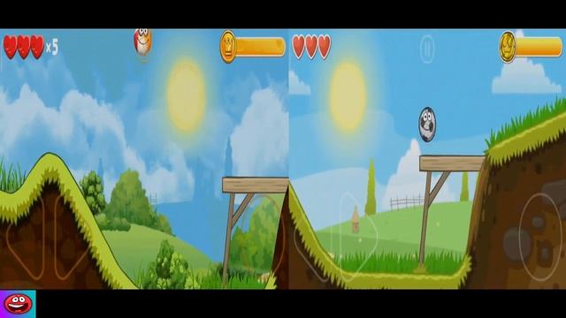 Ball Friend vs FootBall Reverse vs Gameplay in Hills смотреть онлайн