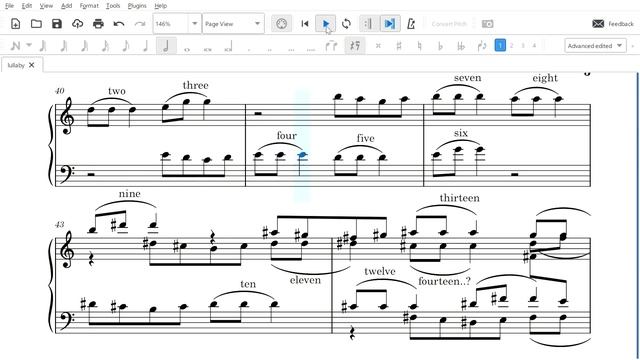 Lullaby except it's terrible and made me fail music theory смотреть онлайн