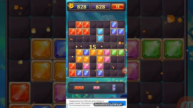 Обзор игры Block Puzzle Jewels. Скачать игру-головоломку бесплатно. смотреть онлайн