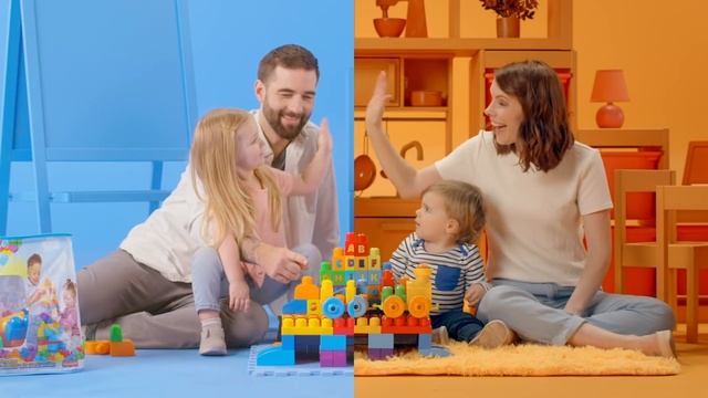 Mega Bloks - мой первый конструктор! смотреть онлайн