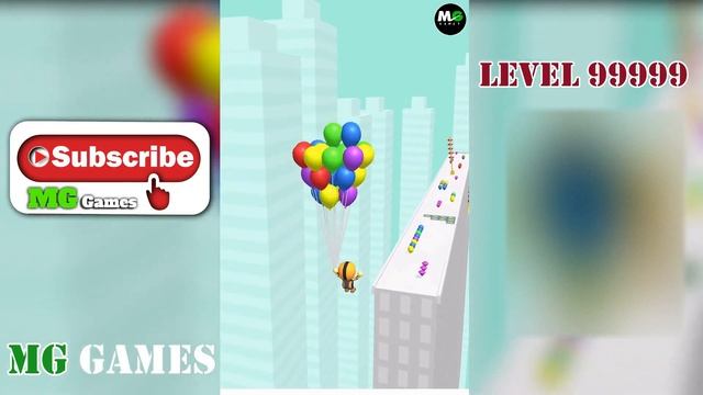 Level 1 VS Level 99999 - Balloon Boy 3D смотреть онлайн