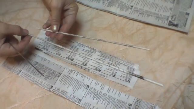 How To Roll Up Newspaper Tubes. Three Years Later.