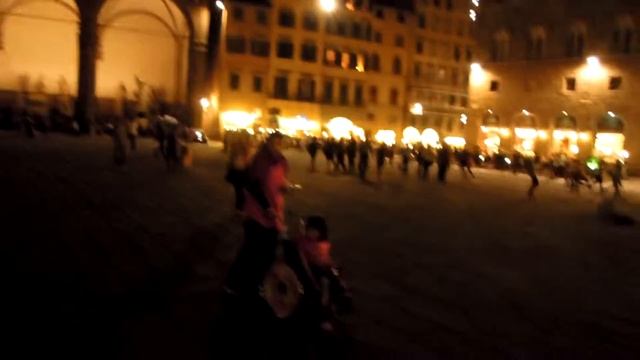 Night view, Piazza della Signoria смотреть онлайн