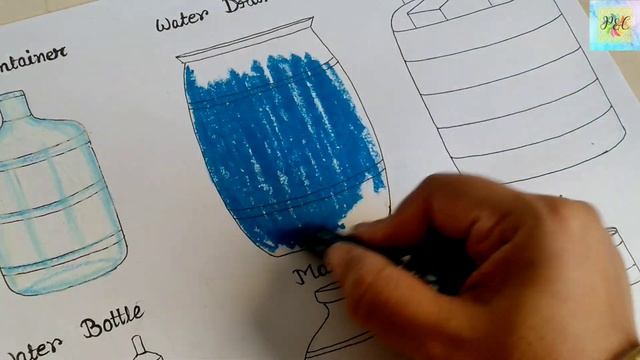 Draw the pictures of containers which are used for storing water in your house with their names ll смотреть онлайн