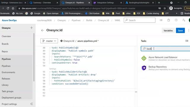 Azure Devops Cloud Backup Extension смотреть онлайн