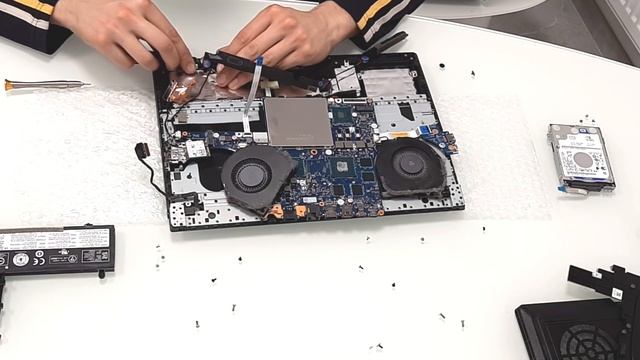 Lenovo Legion Y530 Keyboard Replacement \ Wymiana Klawiatury Laptop LEGION Y530-15ICH Y540-15IRH