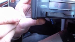 Снятие радио и климат контроля/Mercedes W210 Radio removal
