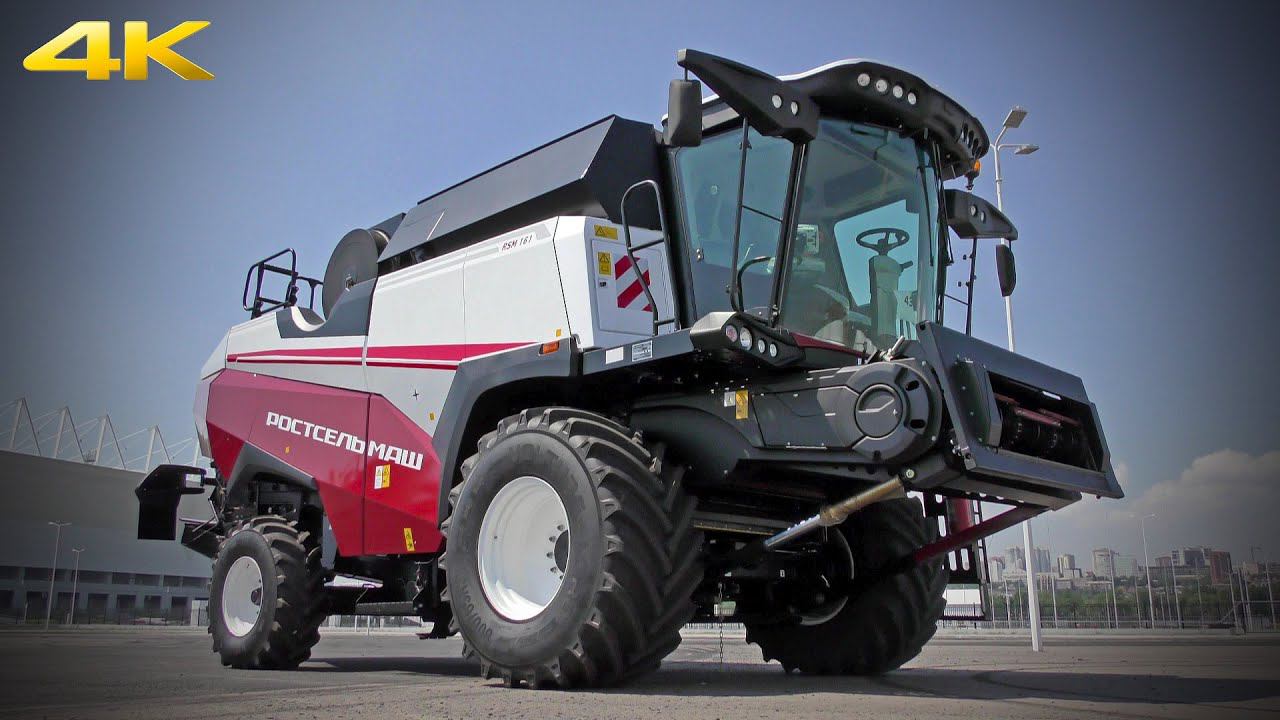 RSM 161 - первый двухбарабанный комбайн от Ростсельмаш смотреть онлайн