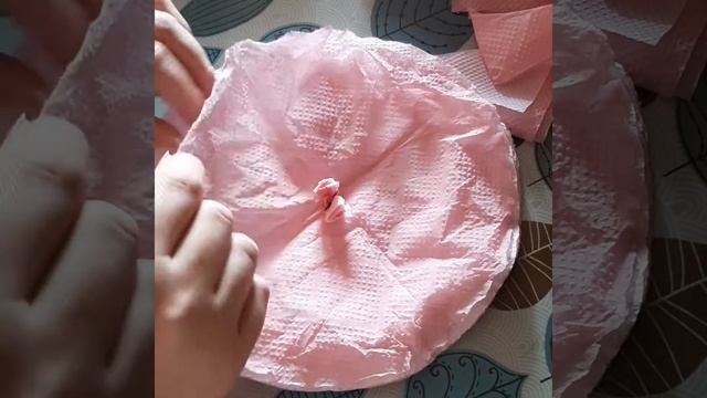 Пион из салфеток смотреть онлайн