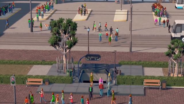 Metro and High Capacity Transit with bsquiklehausen | Modded Tutorial | Cities: Skylines смотреть онлайн