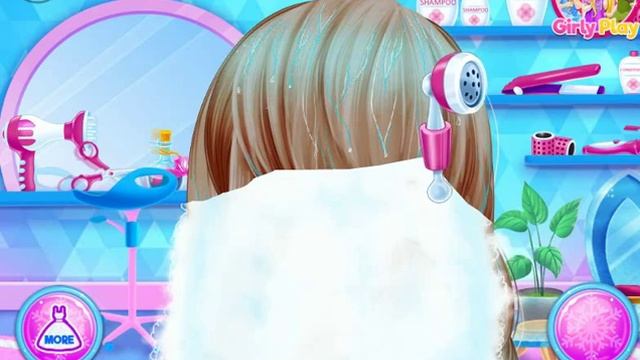 Холодное сердце: Прическа ледяной королевы // Cold heart: Hairstyle of the ice Queen смотреть онлайн