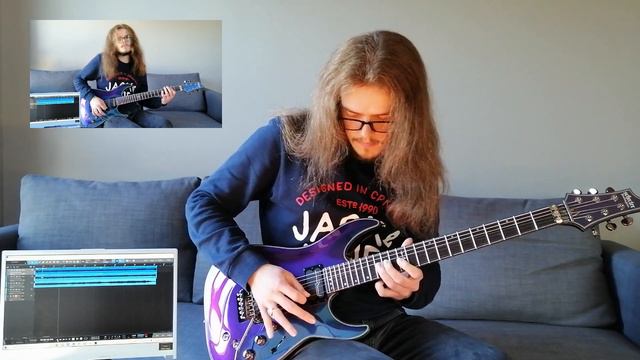Metallica - Nothing Else Matters (Improvised Solo Cover) смотреть онлайн