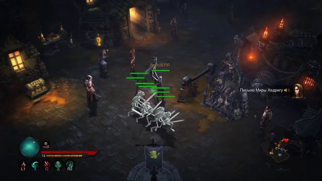 DIABLO III reaper of souls : возвращение некроманта PS4 #2 смотреть онлайн