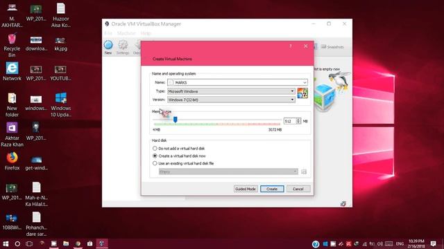How to install Windows Xp,Vista 7,8,8 1,10 and Other Version using Oracle VM Virtual BOX смотреть онлайн