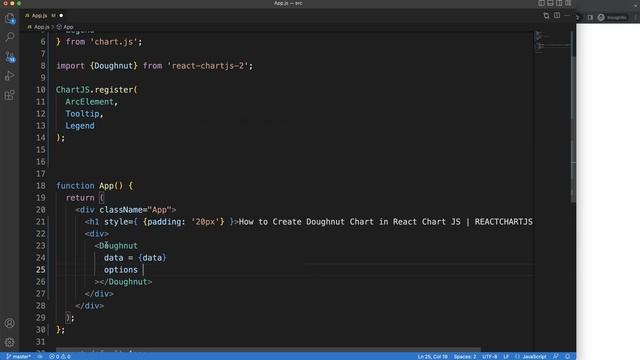 How to Create Doughnut Chart in React Chart JS 2 смотреть онлайн