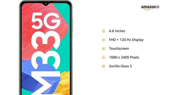 Samsung Galaxy M33 5G (Mystique Green, 6GB, 128GB Storage) | 5nm Processor | смотреть онлайн