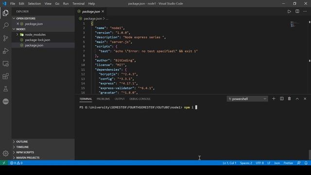 Node Express Tutorial Setup For node express git and getting your first server running. смотреть онлайн
