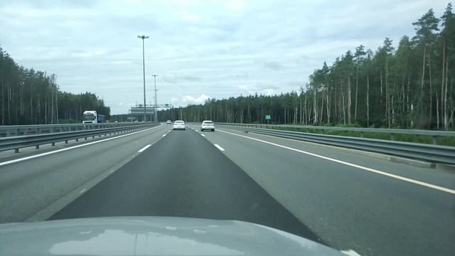 2021.07.25. Погода Петербург. 13:57. +22°. Из СПб в сторону Симагино. На день ВМФ. смотреть онлайн