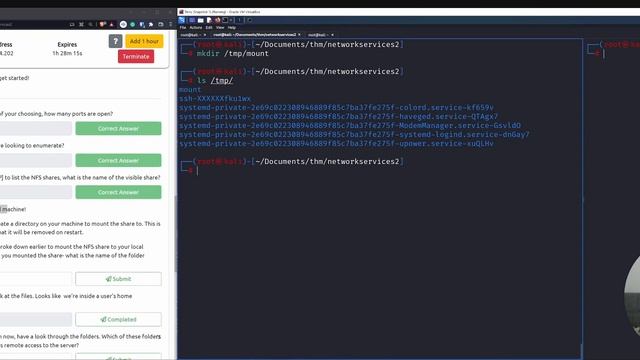 Network Services 2 TryHackMe Part 1 NFS смотреть онлайн