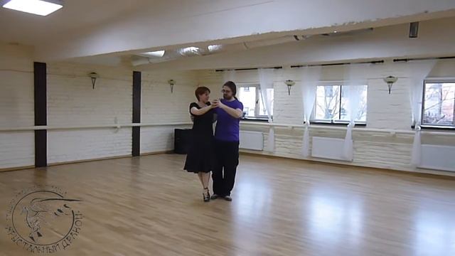 Кросс-степ вальс, занятие 2016.04.09, простые поддержки смотреть онлайн