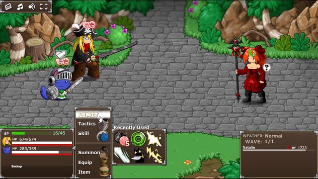 Epic Battle Fantasy 5 (Steam) - Natalie  [Epic Mode] V2