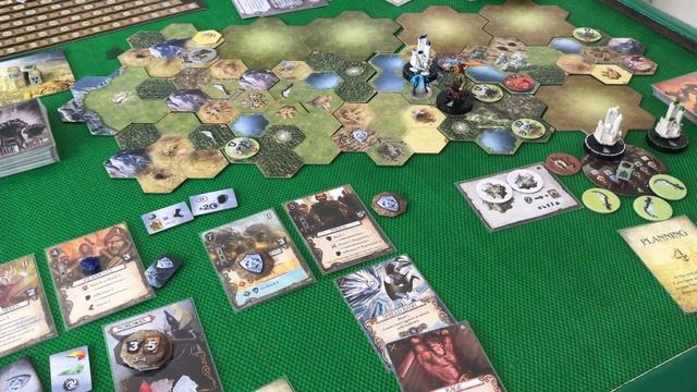 Mage Knight (Lost Legion) Solo Playthrough смотреть онлайн