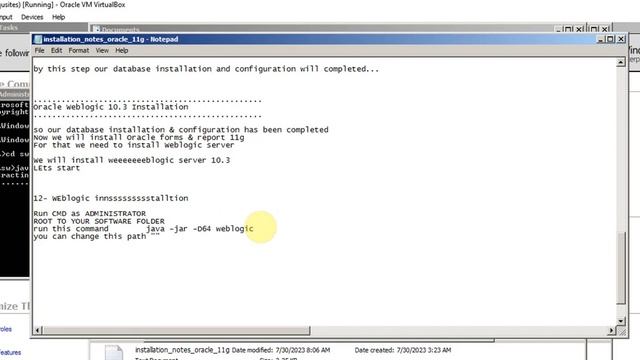 Part3 Weblogic Server 10.3 Installation for Oracle 11g Database Forms Reports смотреть онлайн