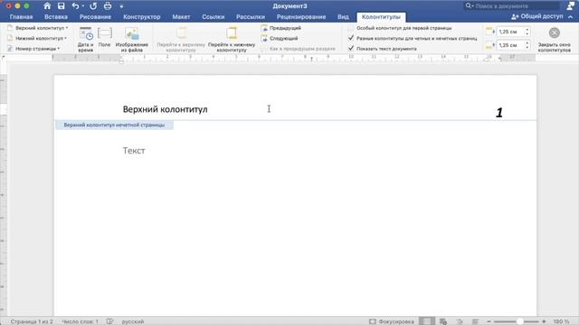 Текстовый процессор Word :: Занятие №4 (Колонтитулы, поля и макет листа) смотреть онлайн