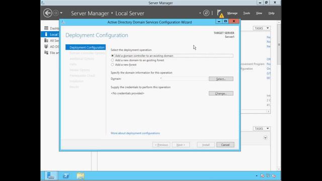 Active Directory (ADDS) Installation & Configuration - Windows Server 2012 смотреть онлайн