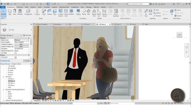Add People to Revit Models Tutorial смотреть онлайн