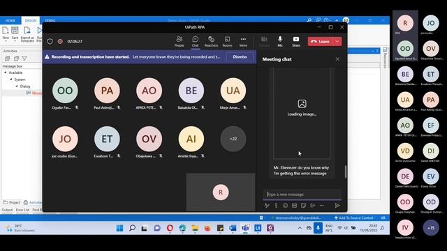 UiPath RPA Wednesday June 15 Class Recording смотреть онлайн