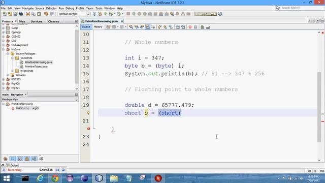 Java Primitive Types 3 смотреть онлайн