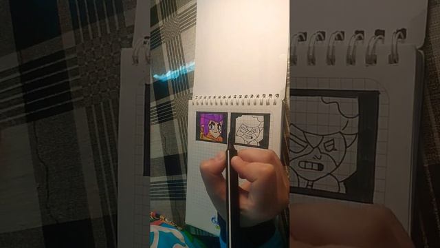 КАК НАРИСОВАТЬ НИТУ ИЗ БРАВЛ СТАРС 2 ЧАСТЬ смотреть онлайн