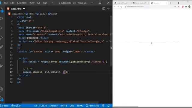 Create Hand Drawn Shapes in JavaScript using RoughJS | Interesting JS Library Series | Episode 14 смотреть онлайн