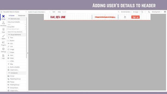 Bubble.is Tutorial for Beginners (Part 2) - Custom states and signing up users смотреть онлайн