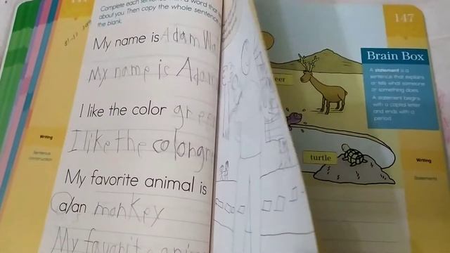 #brainquest #workbook #grade1#homeschool Brainquest Grade 1 look inside book review смотреть онлайн