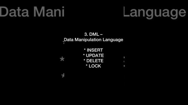 SQL Commands - Categories #ddl #dml #dcl #tcl #dql #sqlqueries #bigdata #interviewquestions #mysql смотреть онлайн