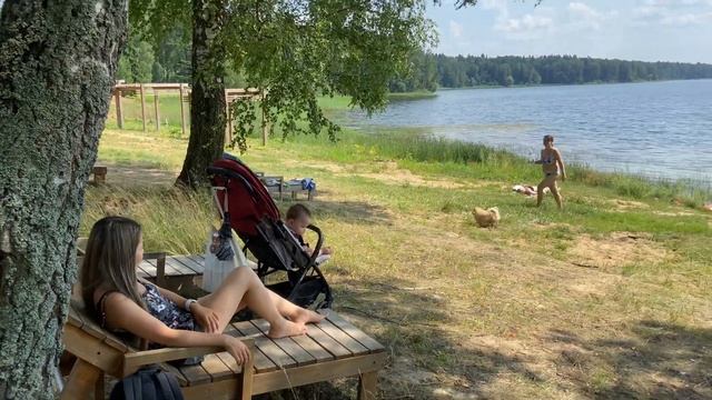 Покупка земли в России | Дача | Полет на квадрокоптере в сельской местности России смотреть онлайн