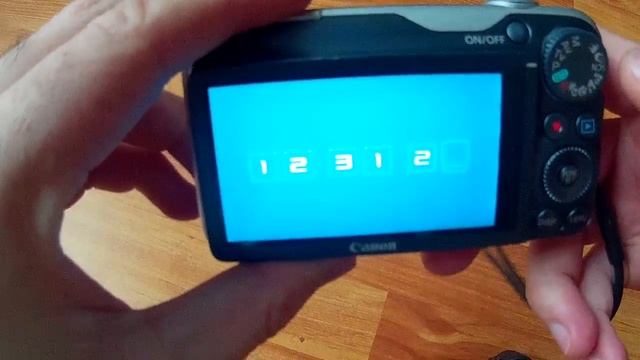 Show Firmware version (Canon SX220HS,CHDK,Clock) смотреть онлайн