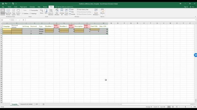 Create AdWords Campaigns Faster with This Excel Template смотреть онлайн
